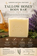Tallow Honey Body Bar